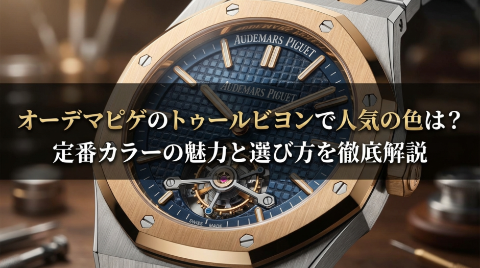 オーデマピゲのトゥールビヨンで人気の色は？定番カラーの魅力と選び方を徹底解説