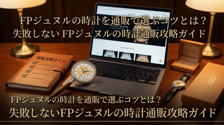 FPジュヌルの時計を通販で選ぶコツとは？失敗しないFPジュヌルの時計通販攻略ガイド