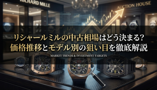 リシャールミルの中古相場はどう決まる？価格推移とモデル別の狙い目を徹底解説