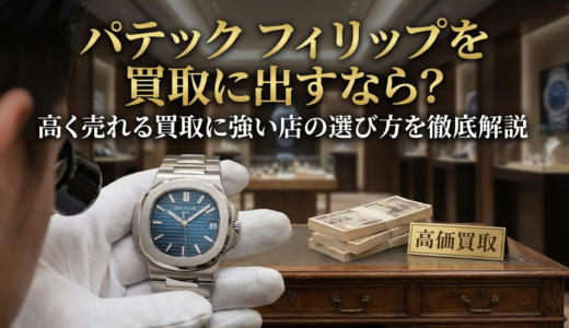 パテック フィリップを買取に出すなら？高く売れる買取に強い店の選び方を徹底解説