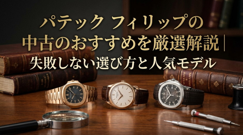 パテック フィリップの中古のおすすめを厳選解説｜失敗しない選び方と人気モデル