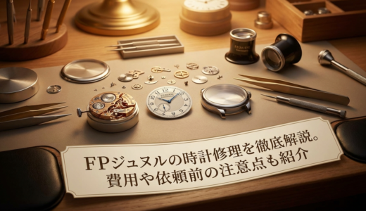 FPジュヌルの時計修理を徹底解説。費用や依頼前の注意点も紹介