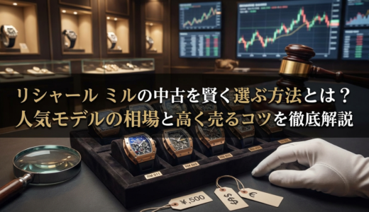 リシャール ミルの中古を賢く選ぶ方法とは？人気モデルの相場と高く売るコツを徹底解説