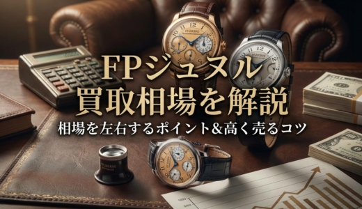 FPジュヌルの時計の買取相場とは？相場を左右するポイントや高く売るコツを解説