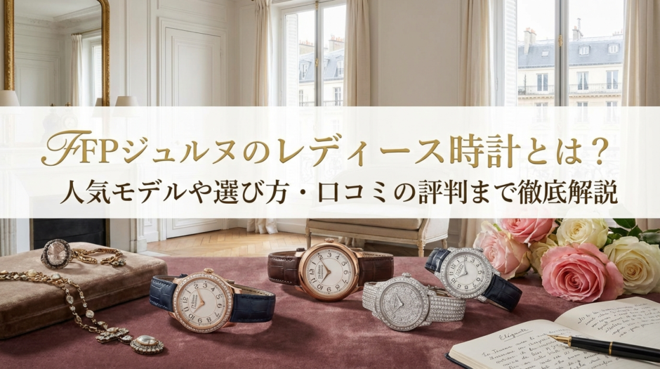 FPジュヌルのレディース時計とは？人気モデルや選び方・口コミの評判まで徹底解説