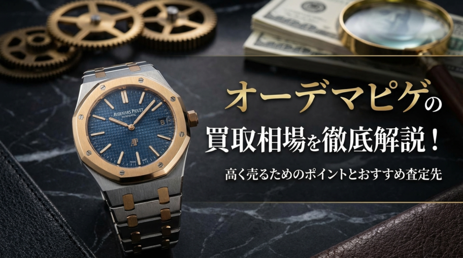 オーデマピゲの買取相場を徹底解説！高く売るためのポイントとおすすめ査定先