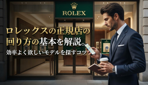 ロレックスの正規店の回り方の基本を解説。効率よく欲しいモデルを探すコツ