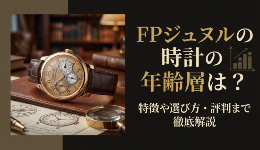 FPジュヌルの時計の年齢層は？特徴や選び方・評判まで徹底解説