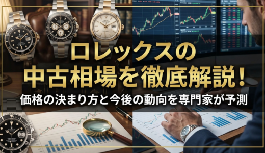 ロレックスの中古相場を徹底解説！価格の決まり方と今後の動向を専門家が予測