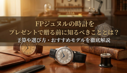 FPジュヌルの時計をプレゼントで贈る前に知るべきこととは？予算や選び方・おすすめモデルを徹底解説