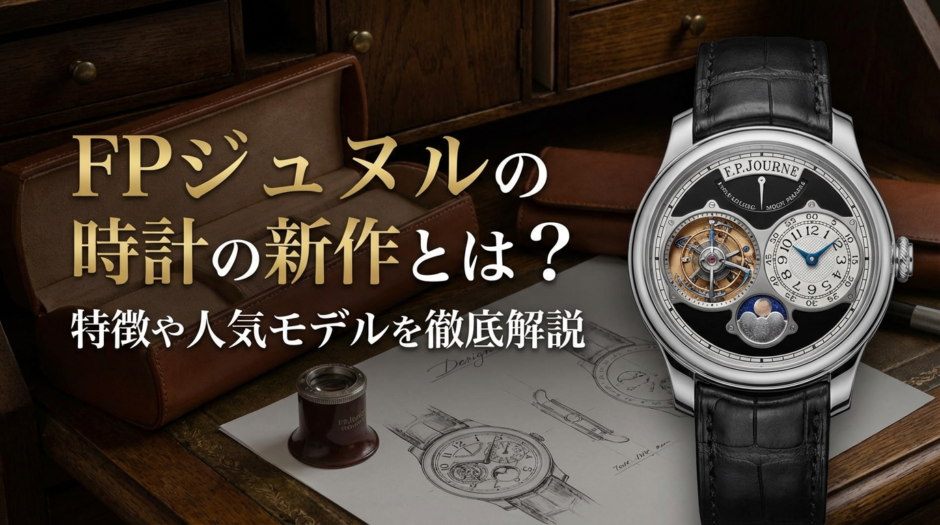 FPジュヌルの時計の新作とは？特徴や人気モデルを徹底解説