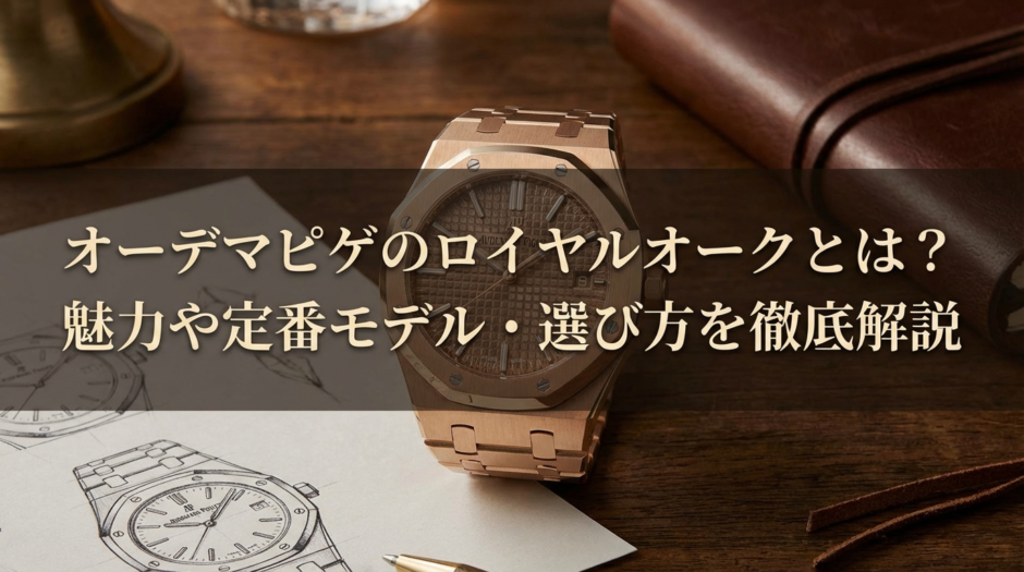 オーデマピゲのロイヤルオークとは？魅力や定番モデル・選び方を徹底解説