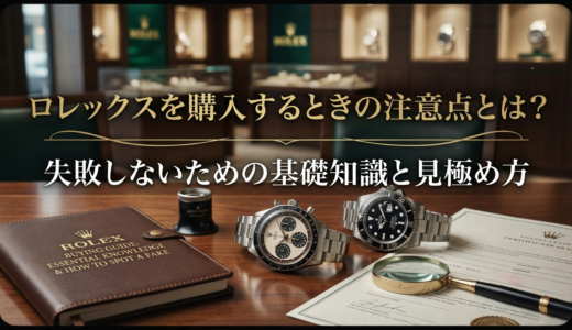 ロレックスを購入するときの注意点とは？失敗しないための基礎知識と見極め方