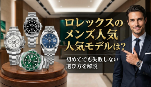 ロレックスのメンズで人気のモデルは？初めてでも失敗しない選び方を解説