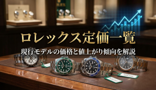 ロレックスの定価一覧を完全網羅｜現行モデルの価格と値上がり傾向を解説