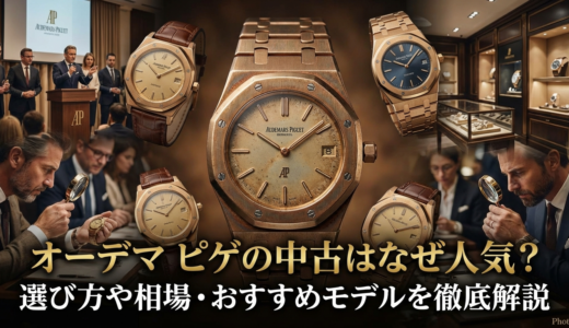 オーデマ ピゲの中古はなぜ人気？選び方や相場・おすすめモデルを徹底解説