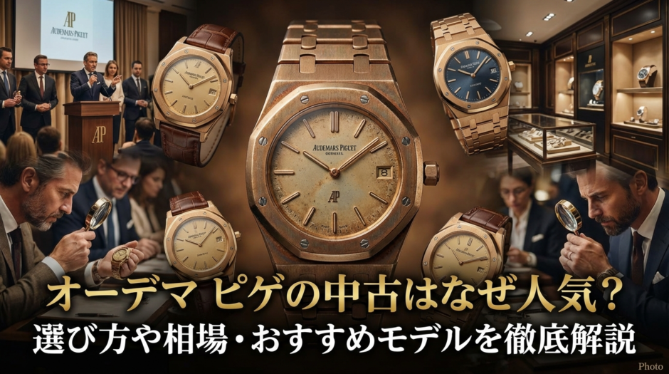 オーデマ ピゲの中古はなぜ人気？選び方や相場・おすすめモデルを徹底解説