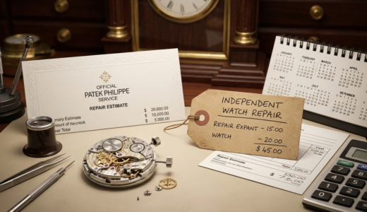 パテック フィリップの修理の費用相場とは？正規と民間の料金や期間を徹底解説
