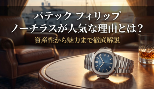 パテック フィリップ ノーチラスが人気な理由とは？資産性から魅力まで徹底解説