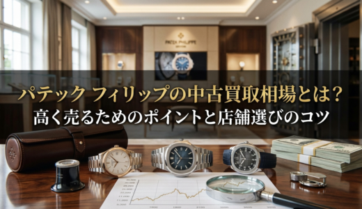 パテック フィリップの中古買取相場とは？高く売るためのポイントと店舗選びのコツ