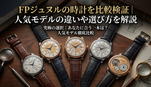 FPジュヌルの時計を比較検証｜人気モデルの違いや選び方を解説