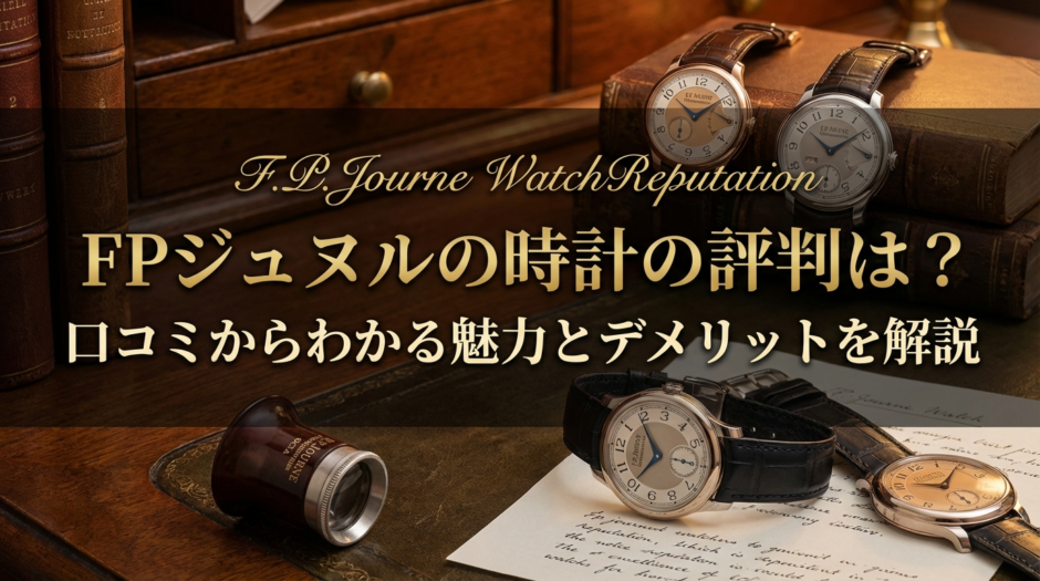 FPジュヌルの時計の評判は？口コミからわかる魅力とデメリットを解説