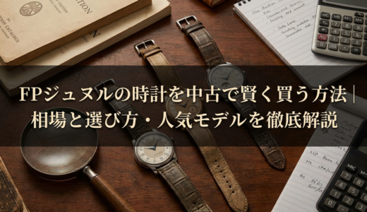 FPジュヌルの時計を中古で賢く買う方法｜相場と選び方・人気モデルを徹底解説