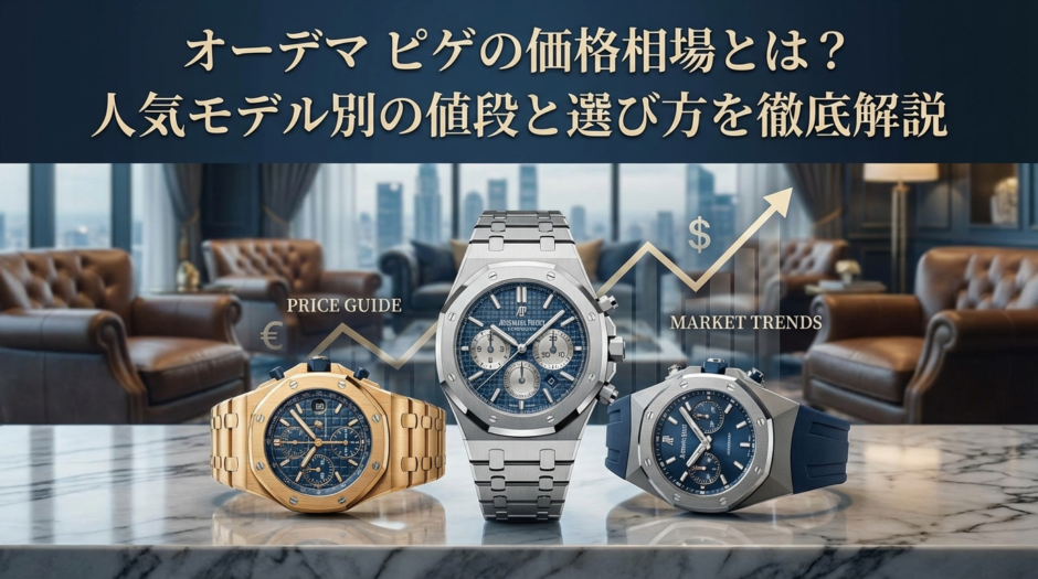 オーデマ ピゲの価格相場とは？人気モデル別の値段と選び方を徹底解説