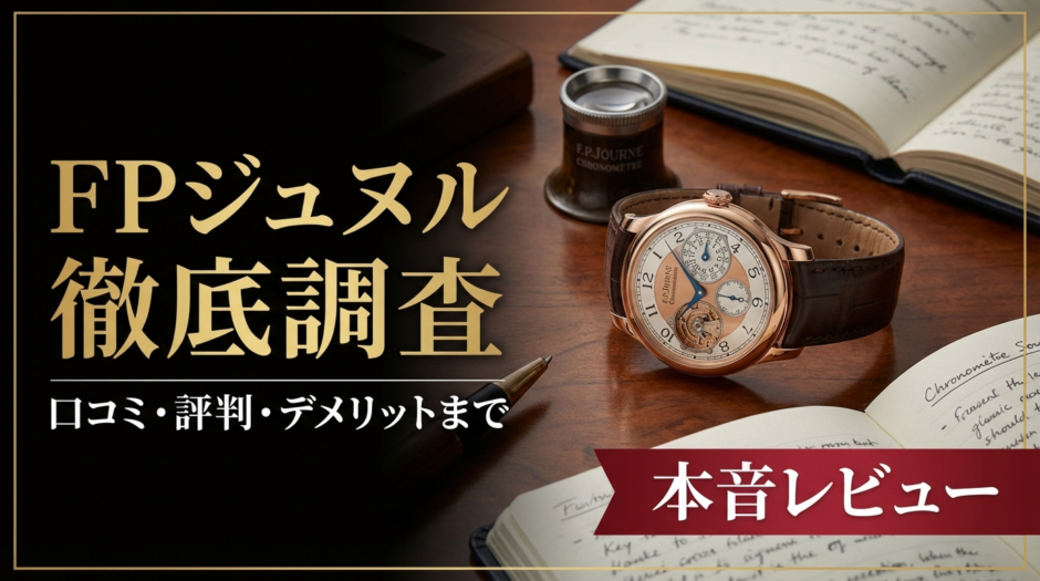 FPジュヌルの時計の口コミを徹底調査｜評判やデメリットまで本音レビュー