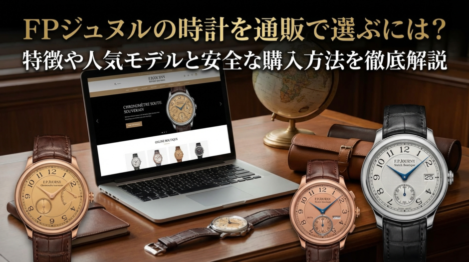 FPジュヌルの時計を通販で選ぶには？特徴や人気モデルと安全な購入方法を徹底解説