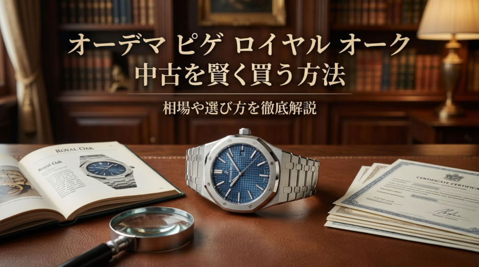 オーデマ ピゲのロイヤル オークを中古で賢く買う方法とは？相場や選び方を徹底解説