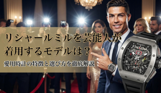 リシャール ミルを芸能人が着用するモデルは？愛用時計の特徴と選び方を徹底解説