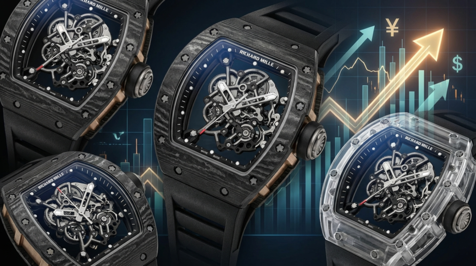リシャールミルの中古相場の推移とは？最新価格動向と高く売るポイントを徹底解説