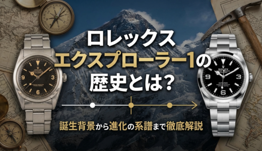 ロレックス エクスプローラー1の歴史とは？誕生背景から進化の系譜まで徹底解説