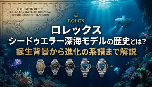 ロレックスのシードゥエラー深海モデルの歴史とは？誕生背景から進化の系譜まで解説