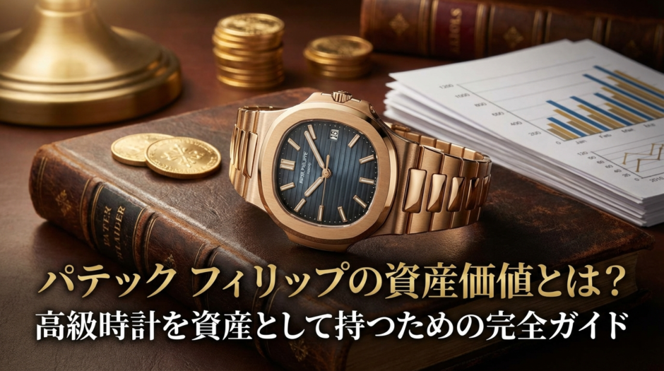 パテック フィリップの資産価値とは？高級時計を資産として持つための完全ガイド