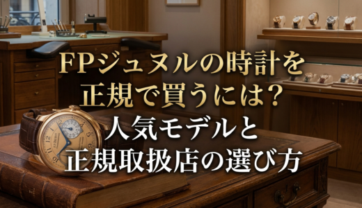 FPジュヌルの時計を正規で買うには？人気モデルと正規取扱店の選び方
